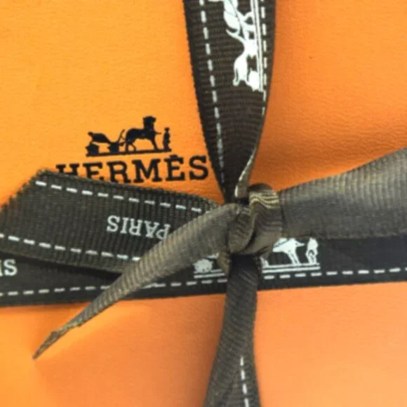 New Hermes Clic H Black Enamel Silver Bracelet, Box, Shop Bag, Pouch, Cert. Card